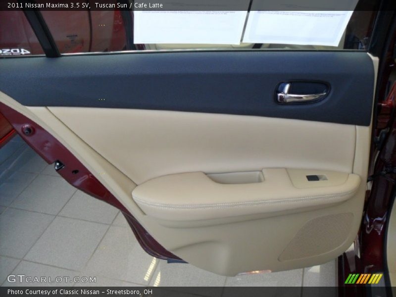 Tuscan Sun / Cafe Latte 2011 Nissan Maxima 3.5 SV