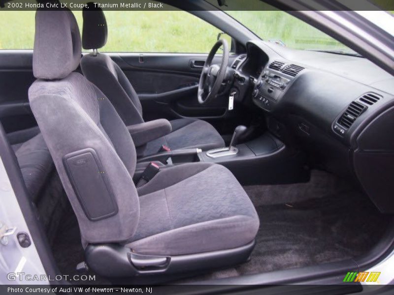  2002 Civic LX Coupe Black Interior