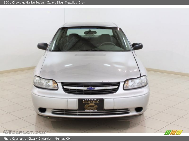 Galaxy Silver Metallic / Gray 2001 Chevrolet Malibu Sedan