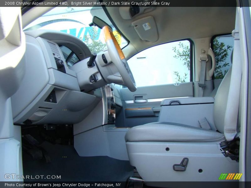 Bright Silver Metallic / Dark Slate Gray/Light Slate Gray 2008 Chrysler Aspen Limited 4WD