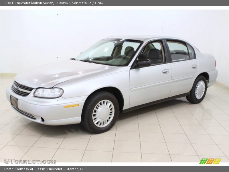 Galaxy Silver Metallic / Gray 2001 Chevrolet Malibu Sedan