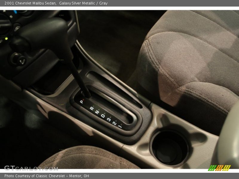 Galaxy Silver Metallic / Gray 2001 Chevrolet Malibu Sedan