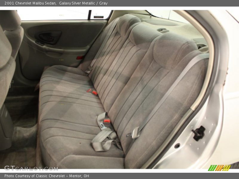 Galaxy Silver Metallic / Gray 2001 Chevrolet Malibu Sedan