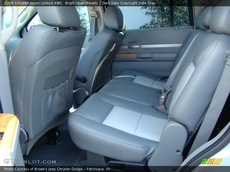 Bright Silver Metallic / Dark Slate Gray/Light Slate Gray 2008 Chrysler Aspen Limited 4WD