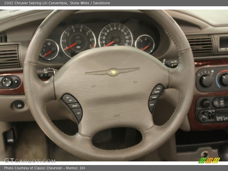  2002 Sebring LXi Convertible Steering Wheel