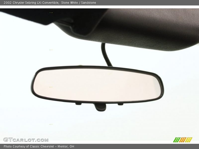 Stone White / Sandstone 2002 Chrysler Sebring LXi Convertible