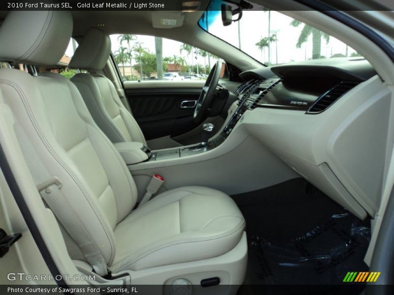 Gold Leaf Metallic / Light Stone 2010 Ford Taurus SEL