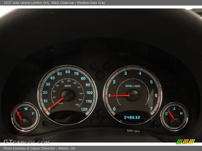  2007 Liberty Limited 4x4 Limited 4x4 Gauges