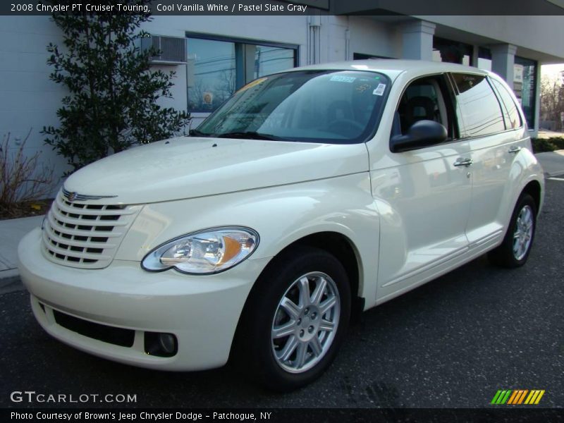 Cool Vanilla White / Pastel Slate Gray 2008 Chrysler PT Cruiser Touring