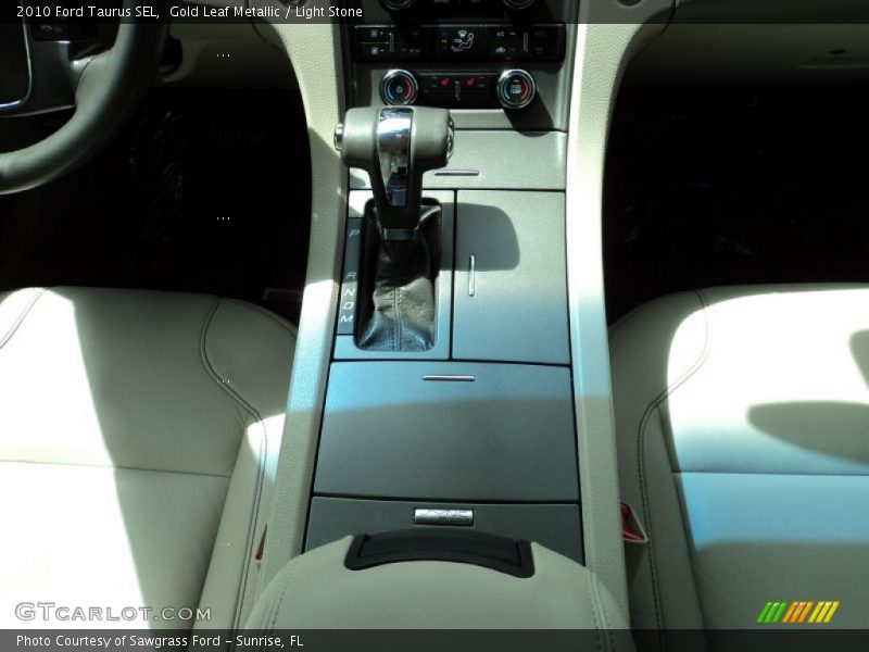Gold Leaf Metallic / Light Stone 2010 Ford Taurus SEL