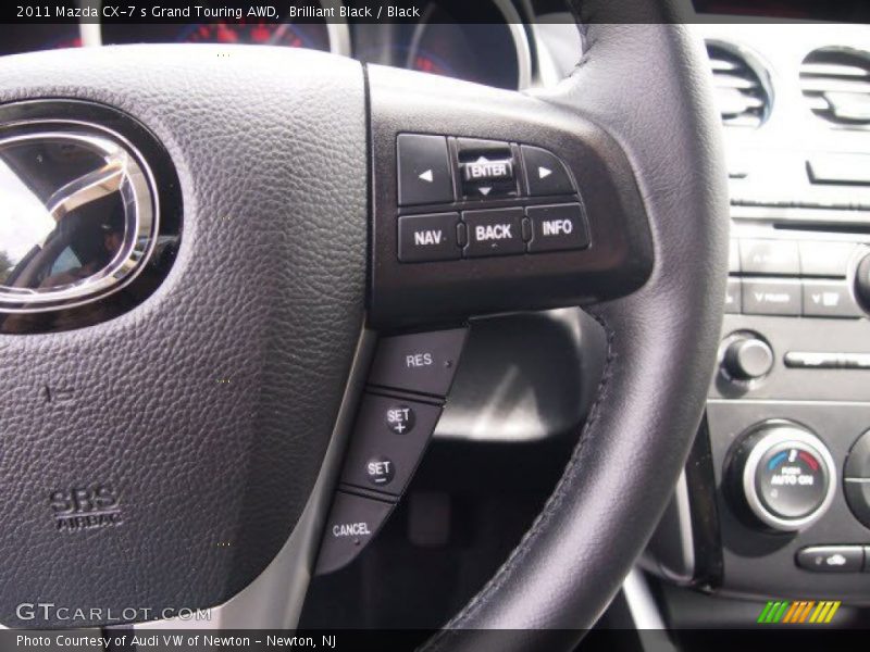 Controls of 2011 CX-7 s Grand Touring AWD