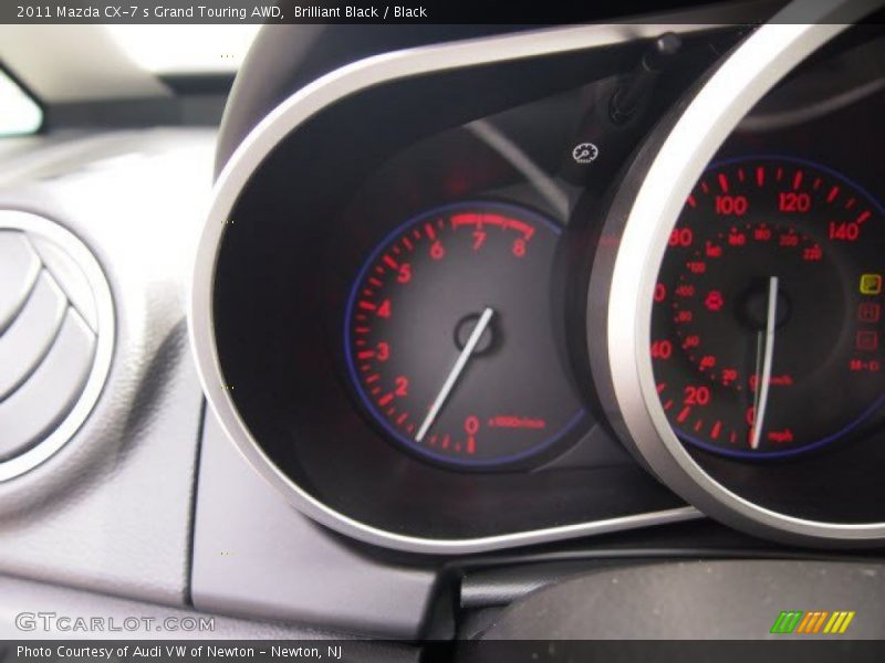 Brilliant Black / Black 2011 Mazda CX-7 s Grand Touring AWD