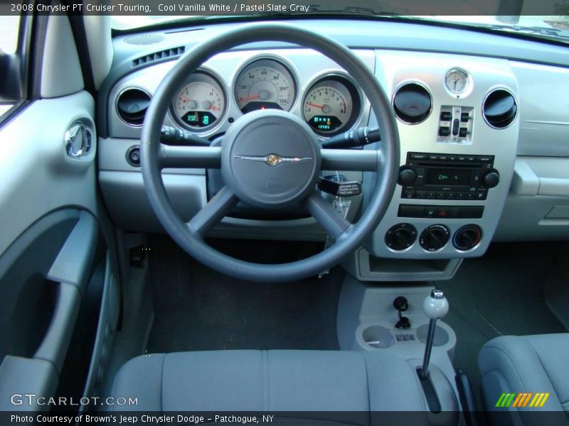 Cool Vanilla White / Pastel Slate Gray 2008 Chrysler PT Cruiser Touring