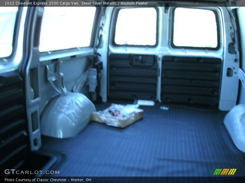 Sheer Silver Metallic / Medium Pewter 2012 Chevrolet Express 1500 Cargo Van