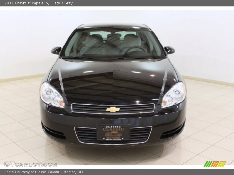 Black / Gray 2011 Chevrolet Impala LS