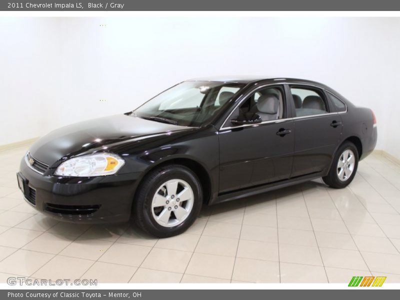 Black / Gray 2011 Chevrolet Impala LS