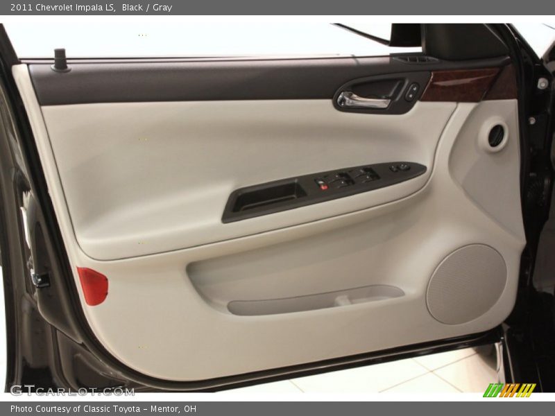 Black / Gray 2011 Chevrolet Impala LS