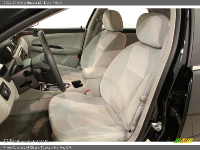 Black / Gray 2011 Chevrolet Impala LS