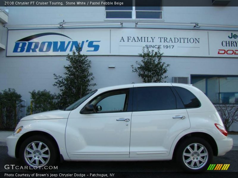 Stone White / Pastel Pebble Beige 2008 Chrysler PT Cruiser Touring