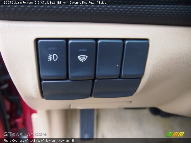 Cayenne Red Pearl / Beige 2005 Subaru Forester 2.5 XS L.L.Bean Edition