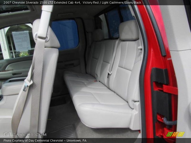 Rear Seat of 2007 Silverado 1500 LTZ Extended Cab 4x4