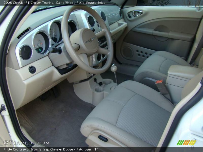 Stone White / Pastel Pebble Beige 2008 Chrysler PT Cruiser Touring