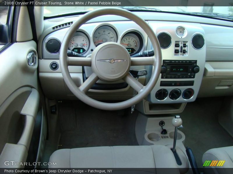 Stone White / Pastel Pebble Beige 2008 Chrysler PT Cruiser Touring