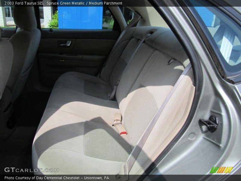 Spruce Green Metallic / Medium Parchment 2003 Ford Taurus SES