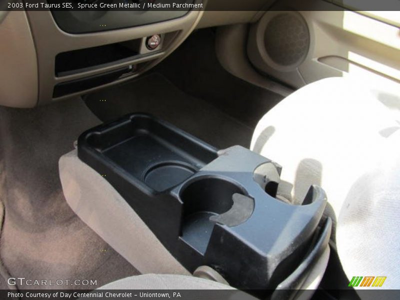 Spruce Green Metallic / Medium Parchment 2003 Ford Taurus SES