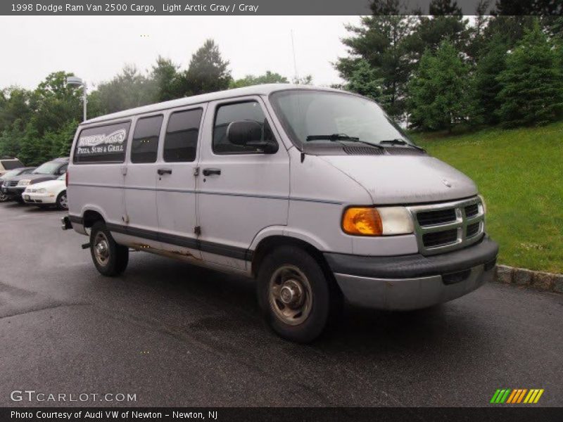 Light Arctic Gray / Gray 1998 Dodge Ram Van 2500 Cargo
