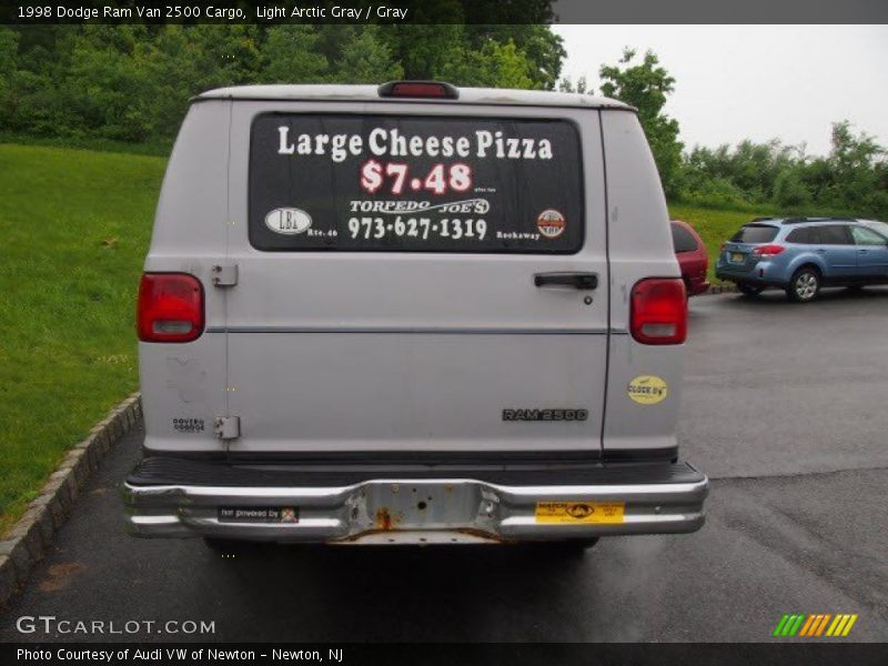 Light Arctic Gray / Gray 1998 Dodge Ram Van 2500 Cargo