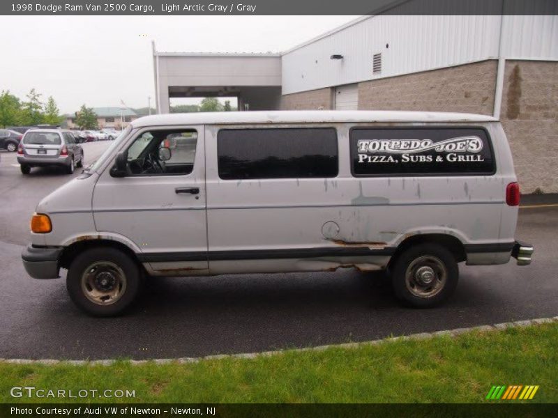 Light Arctic Gray / Gray 1998 Dodge Ram Van 2500 Cargo
