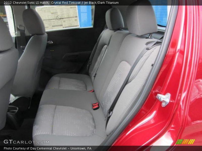 Crystal Red Tintcoat / Jet Black/Dark Titanium 2012 Chevrolet Sonic LS Hatch