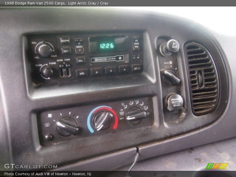 Light Arctic Gray / Gray 1998 Dodge Ram Van 2500 Cargo