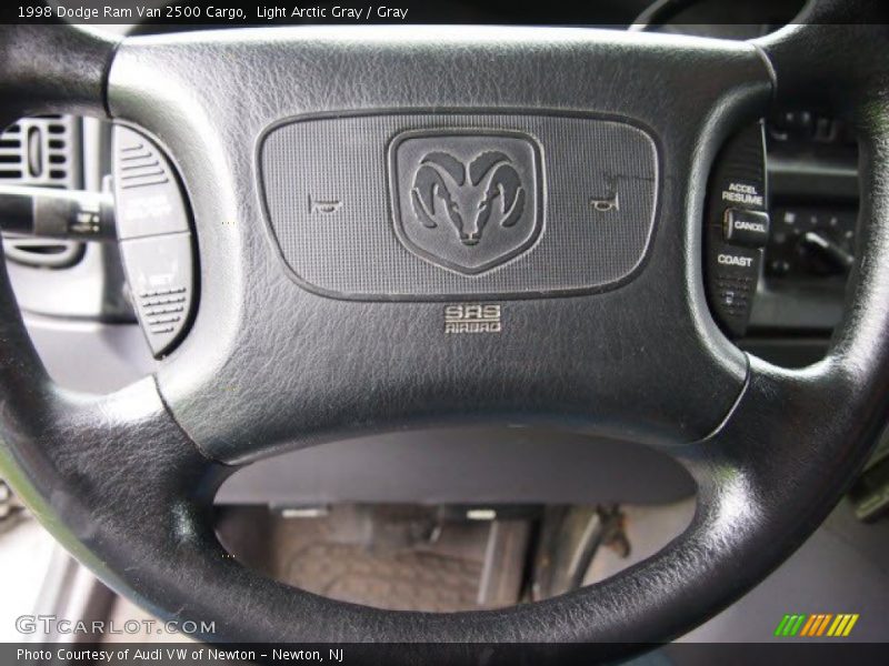 Light Arctic Gray / Gray 1998 Dodge Ram Van 2500 Cargo