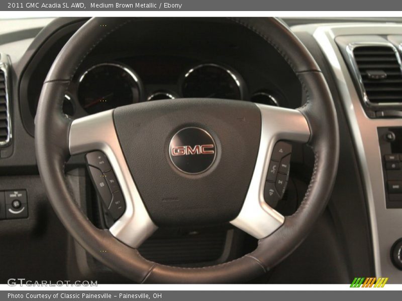 Medium Brown Metallic / Ebony 2011 GMC Acadia SL AWD