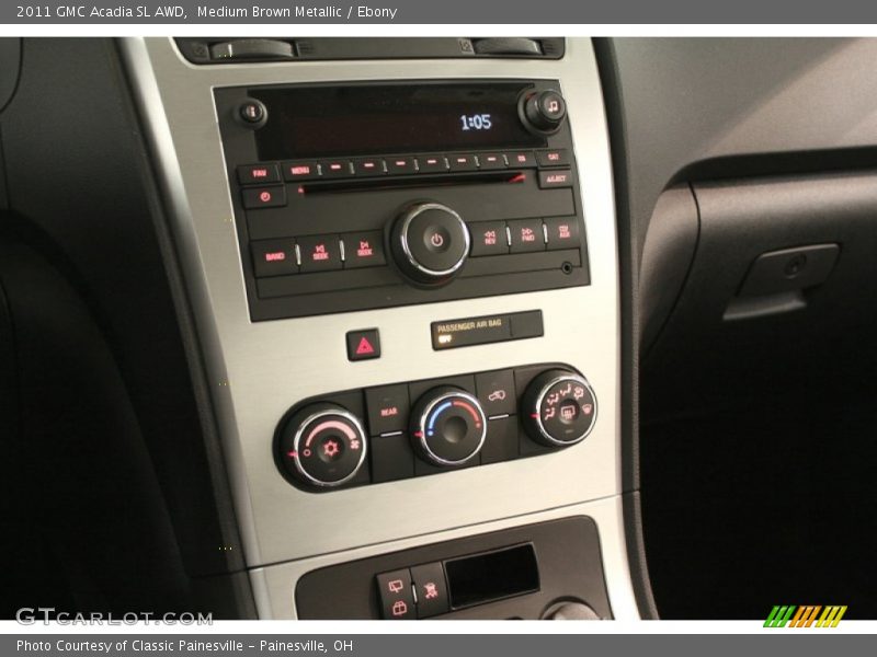 Medium Brown Metallic / Ebony 2011 GMC Acadia SL AWD