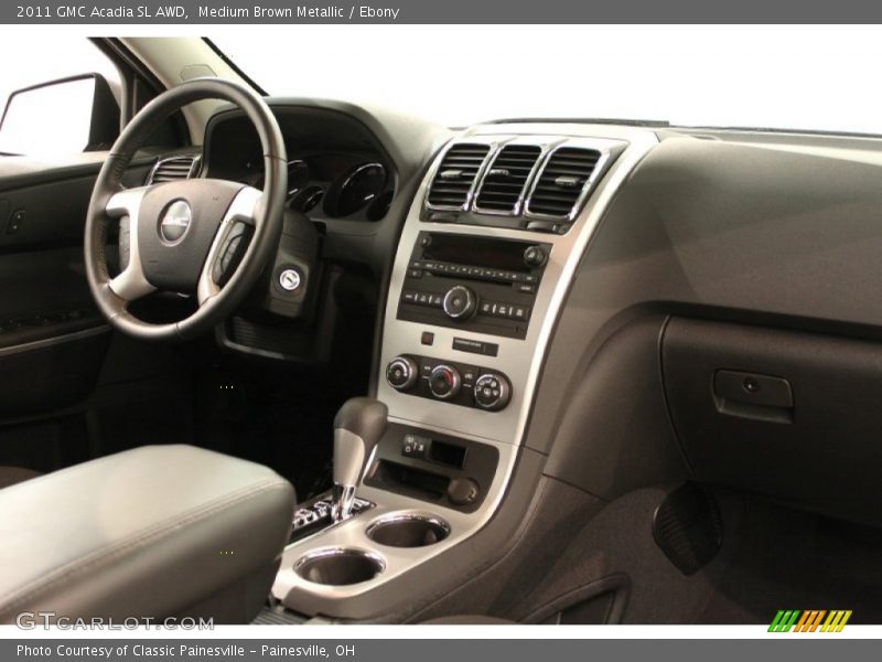 Medium Brown Metallic / Ebony 2011 GMC Acadia SL AWD