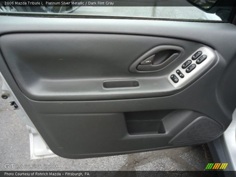 Platinum Silver Metallic / Dark Flint Gray 2006 Mazda Tribute i