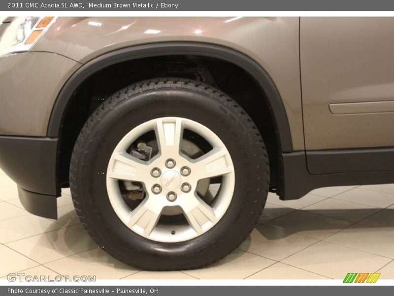 Medium Brown Metallic / Ebony 2011 GMC Acadia SL AWD