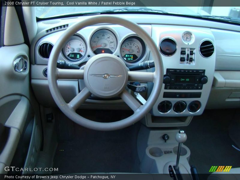 Cool Vanilla White / Pastel Pebble Beige 2008 Chrysler PT Cruiser Touring