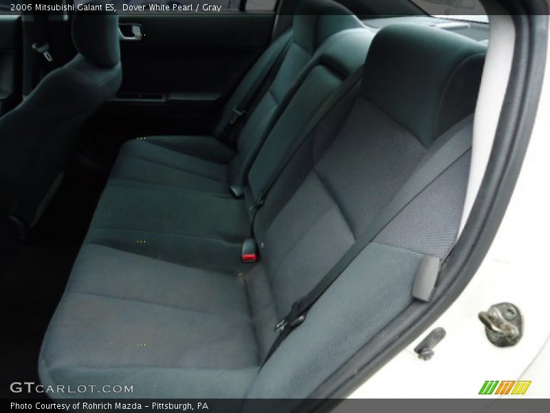 Dover White Pearl / Gray 2006 Mitsubishi Galant ES