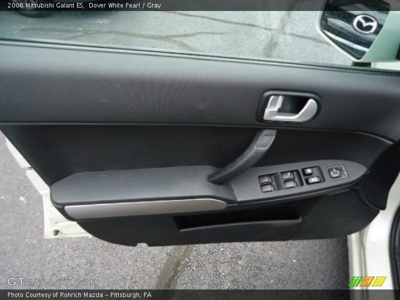 Dover White Pearl / Gray 2006 Mitsubishi Galant ES