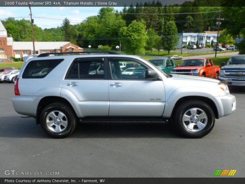 Titanium Metallic / Stone Gray 2008 Toyota 4Runner SR5 4x4