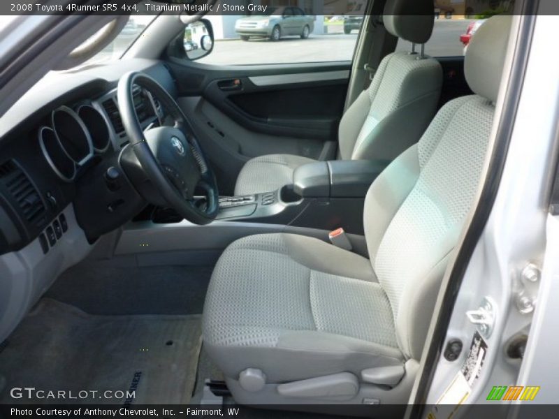 Titanium Metallic / Stone Gray 2008 Toyota 4Runner SR5 4x4
