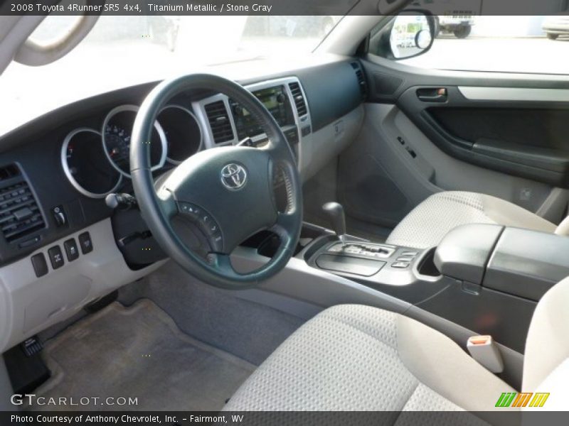Titanium Metallic / Stone Gray 2008 Toyota 4Runner SR5 4x4