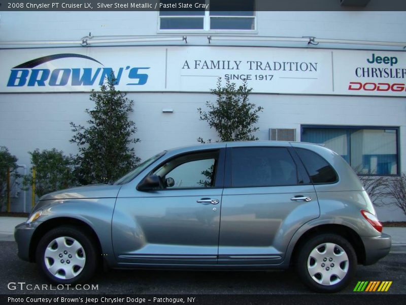 Silver Steel Metallic / Pastel Slate Gray 2008 Chrysler PT Cruiser LX