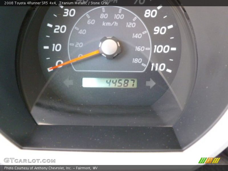 Titanium Metallic / Stone Gray 2008 Toyota 4Runner SR5 4x4