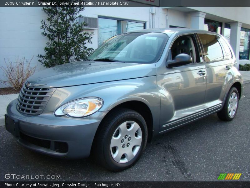 Silver Steel Metallic / Pastel Slate Gray 2008 Chrysler PT Cruiser LX