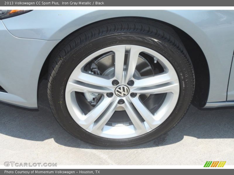 Iron Gray Metallic / Black 2013 Volkswagen CC Sport Plus